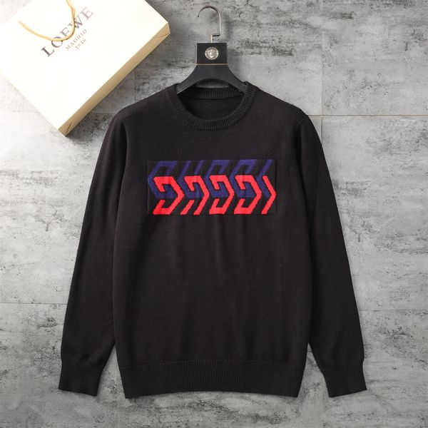

fashion mens womens designer sweaters letters pullover men hoodie long sleeve active sweatshirt knitted sweater tc06, White;black