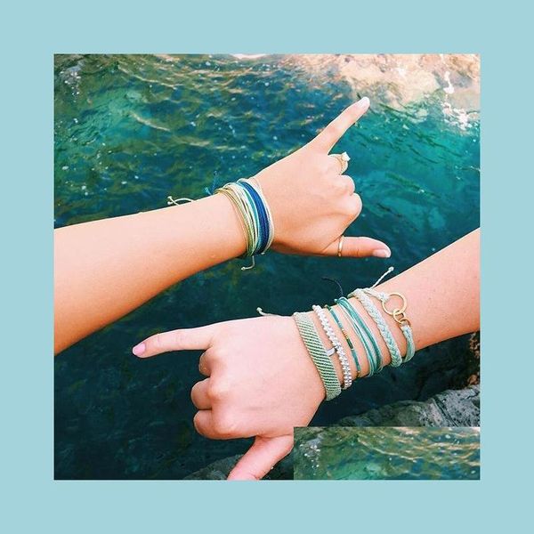

other bracelets bohemian thread bracelets bangle handmade braided rope boho mticolor string weave bracelet q514fz drop delive lulubaby dhosa, Golden;silver