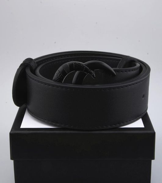 

selling leather belt men and women gold buckle silver buckle b, Black;brown