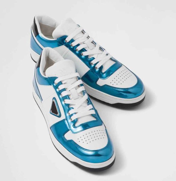 

downtown sneakers shoes men technical fabric re-nylon chunky rubber nylon leather mesh sports discount trainer eu38-46, Black