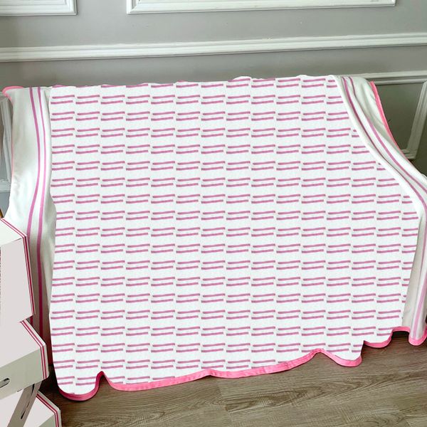 

pink letters jacquard blankets classy velvet carpets winter fall warm soft blanket rectangle personality towels