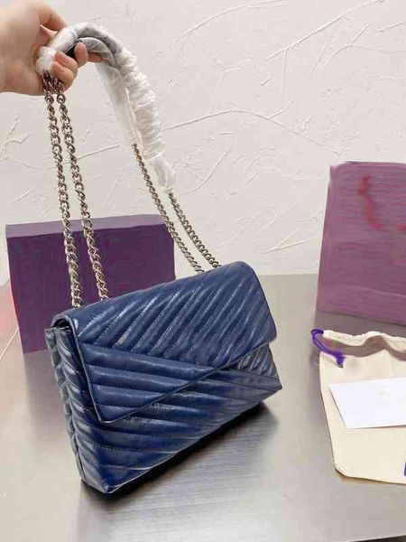

shoulder bags bags luxury brand fashion flap simple square bag women's designer leather gold chain phone handbags 230725