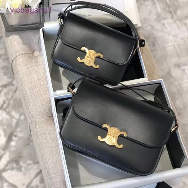 

bag celnes leather lisa same triumphal arch women's bag spring and summer tofu messenger shoulder 2022 new small square