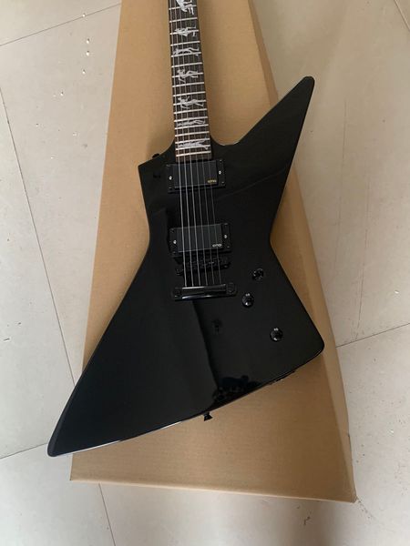 

metallic james hetfield man to wolf explorer electric guita