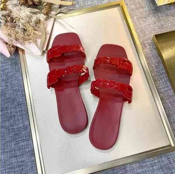 

slippers beach shoes sandal flip flops lady sandals womens sand slipper buckle letter outdoor summer fashion designer flat bottom waterproof, Black