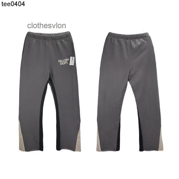 

mens pants sweatpants 2022 gallerydept multi panel flared sports loose street casual vintage, Black