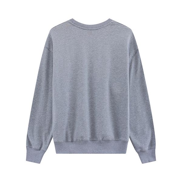 

men's plus size sweatshirts round neck sweater for men and women in spring and autumn long sleeve pullover bottoming shirt loose joker, Black;brown