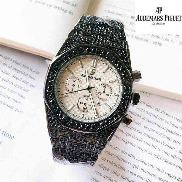 

swiss brand ap watches luxury women wrist leather sports waterproof clock 056x