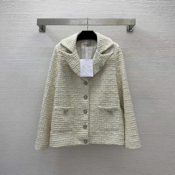 

milan runway jackets 2022 new autumn winter lapel neck long sleeve panelled brand same style coats women's designer outerwear 0907-12, Black;brown