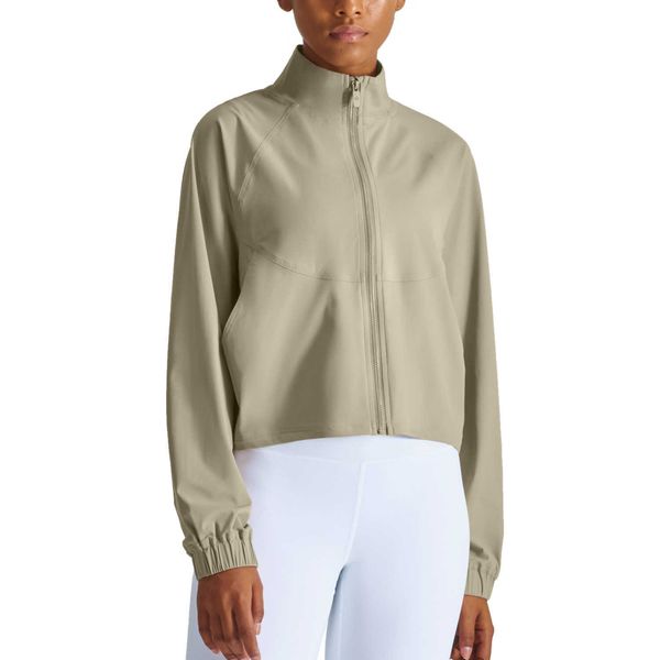 

yoga outfit jacket for yoga running fitness clothes women's jacket zipper lo