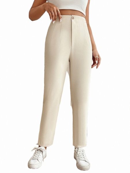 

women's pants & capris petite solid straight leg pants e4jc#, Black;white
