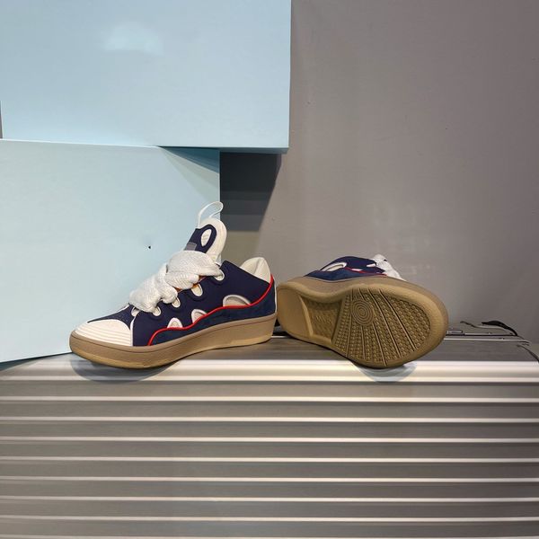 

designer sneakers gabardine nylon casual shoes brand wheel trainers luxury canvas sneaker fashion platform 0814, Black