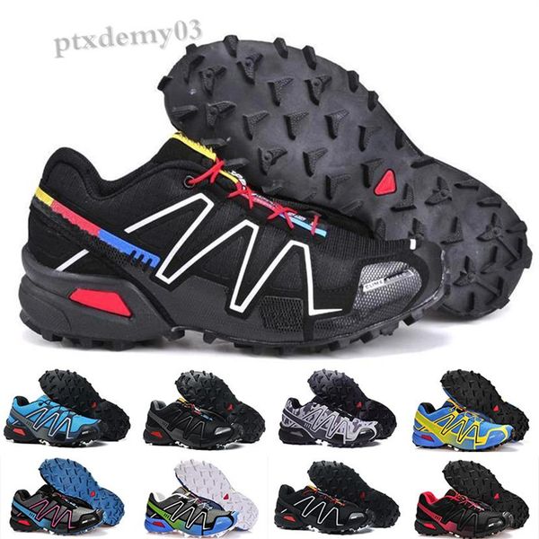 

2018 new arrive zapatillas speedcross 3 shoes walking outdoor speed cross sport sneakers iii athletic hiking size 40-46 sh07278m, Black;brown