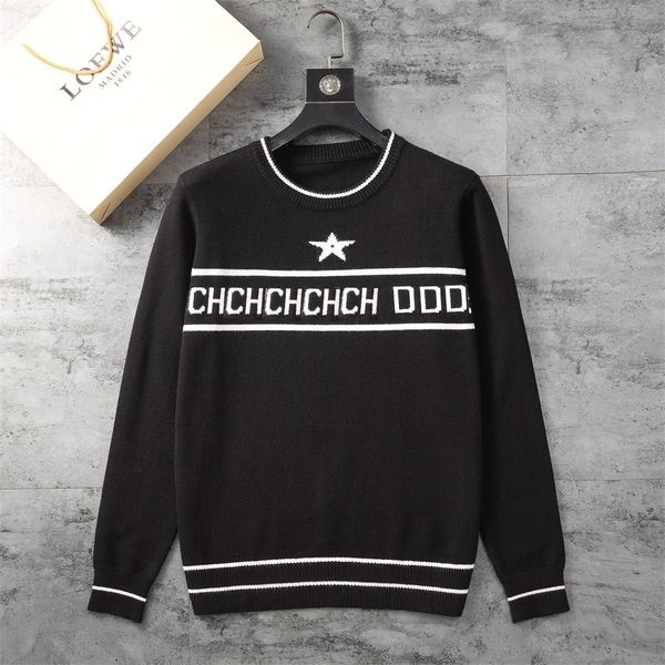 

2023 designer men's sweaters hoodie mens skateboard sweatshirts long sleeve shirts hoodies women embroidery printed letter lovers casua, White;black