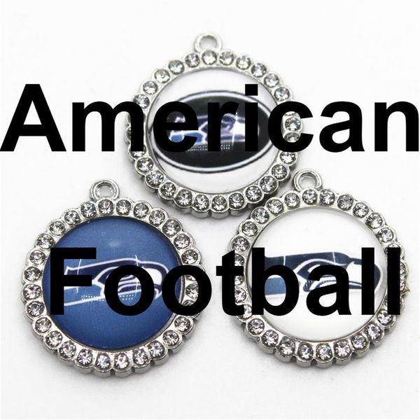 

football seattle dangle charms seahawk mix style seahawk diy pendant bracelet necklace earrings jewelry making accessories269h, Bronze;silver