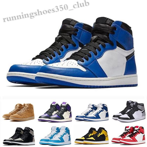 

new 1 travis scotts jumpman 1s crimson tint men women og high shoes unc fearless class flight green trainers tq06246g, Black;brown