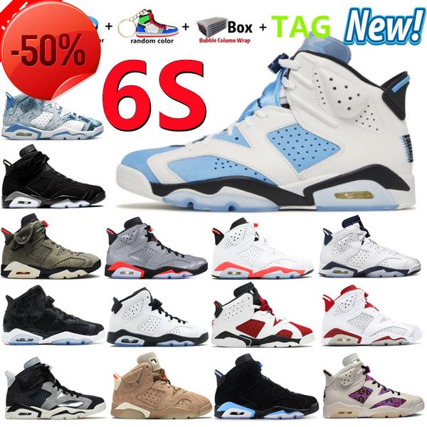 

basketball shoes sports trainers sneakers university blue home electric green bordeaux hare infrared white red oreo washed denim 2022 vi 6, Black