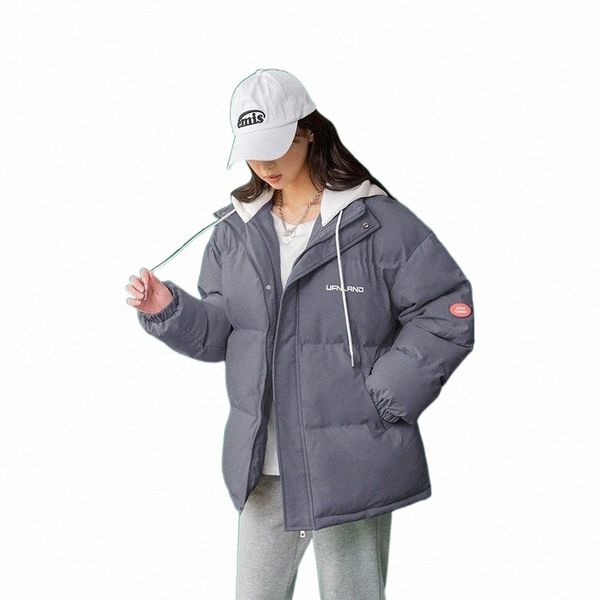 

women's down & parkas women's down & parkas jacket winter coar women cotton padded harajuku style f8ca#, Black