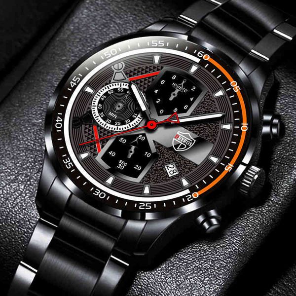 

wristwatches tags watch men 2022 fashion men sport watch luxury men busins stainls steel quartz luminous clock calendar date man casual leat, Slivery;brown
