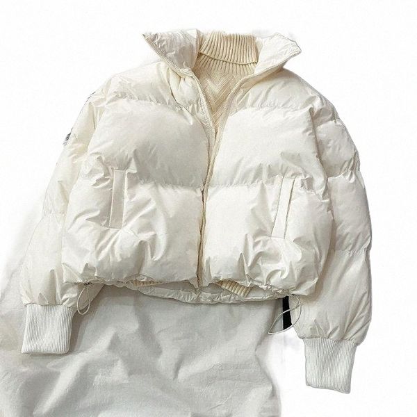 

women's down & parkas women's down & parkas 2021 winter jacket women thick cotton fashion warm puffer feamle solid casual oversize, Black