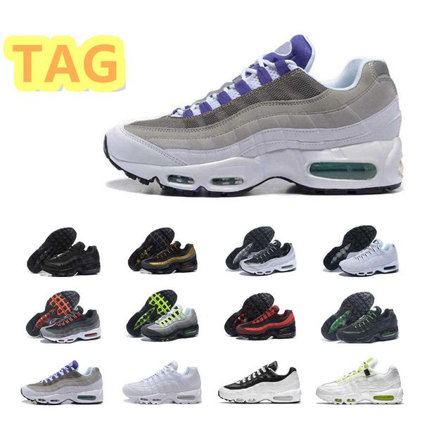 

men women outdoor running shoes purple triple black white green gold trainers dark blue sports sneakers with tag