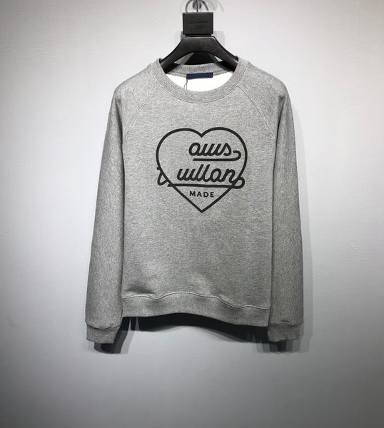 

Plus Mens Hoodies Size Sweatshirts Swaters Hoodies in Autumn Wintr Acquard Knitting Machine Custom Jnlargd Detail Crw Neck Cotton Sf, Gray