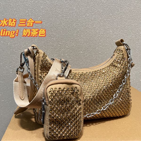 

designer bag diamond bags three piece crossbody bag luxury optional shoulder strap handbags old flower totes classic clutch round coin casua