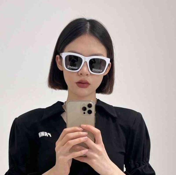 

sunglasses caramel brown kimhekim letter with myopic polarized small face women's glasses nb52, White;black