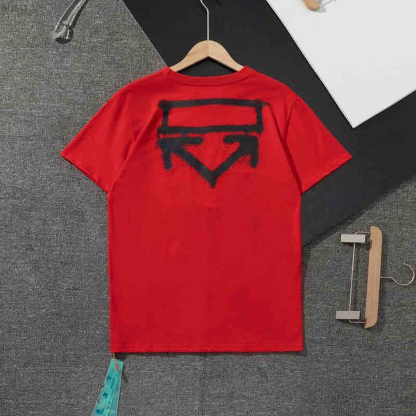 

t-shirt selling ow summer men's and women's t-shirt arrow graffiti round neck short-sleeved couple off w cotton fashion sports, White;black