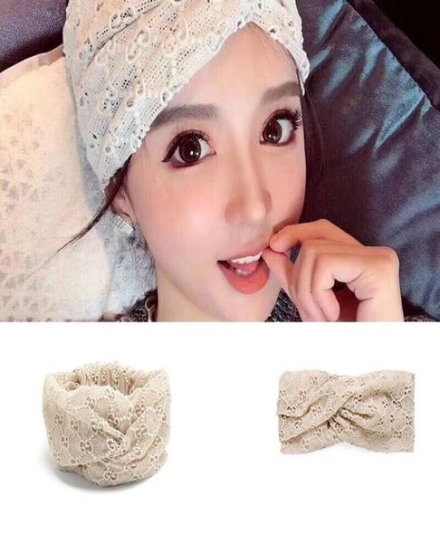 

2020 lace heaband hair bands for women new arrival fashion embroidery headb, Blue;gray