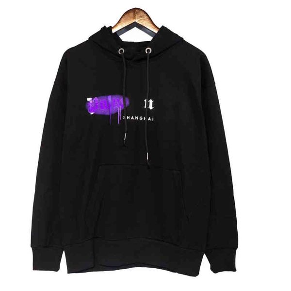

fashion designer hip hop letter print mens hoodies printed hoodie women hooded casual harajuku pullovers streetwear eu size, Black