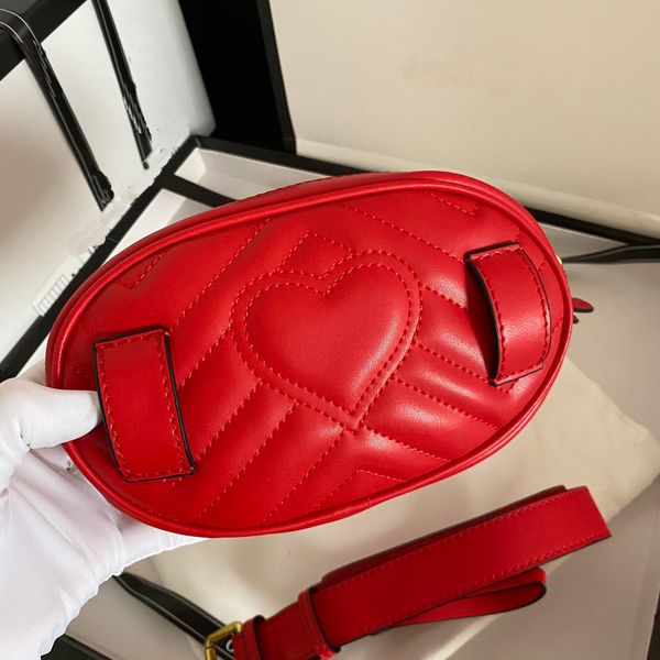 

waist bag chest bag fashion designer wallet shoulder messenger bags belt men and women handbag leather wallets 476434