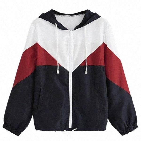 

women's trench coats women's trench coats 2021 women's long sleeve splice color irregular hooded cardigan windbreaker coat fo, Tan;black
