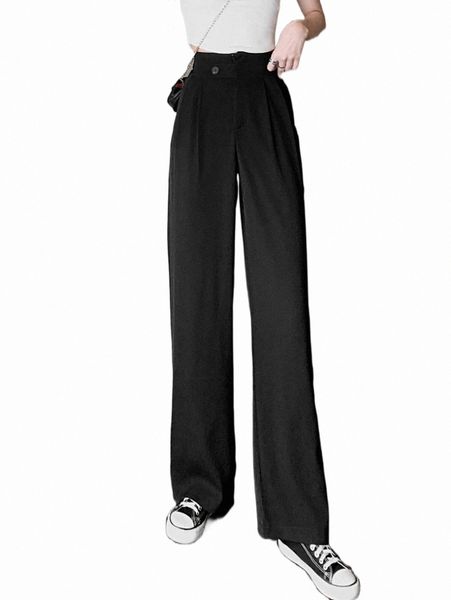 

women's suits & blazers honeyspot high waist wide leg suit pants v76a#, White;black
