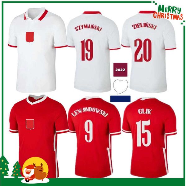 

2021 2022 lewandowski soccer jersey home away 21 22 piszczek milik zielinski jerseys grosicki football shirts uniforms, Black;yellow