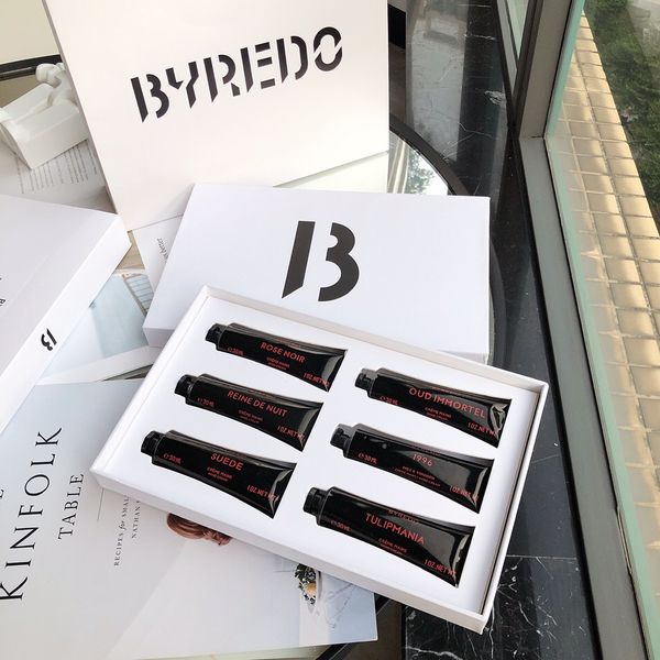 

byredo hand cream 30ml with 6pcs set rose noir reine de nuit oud immortel suede 1996 tulipmania creme mains hands care fragrance lotion 1fl.