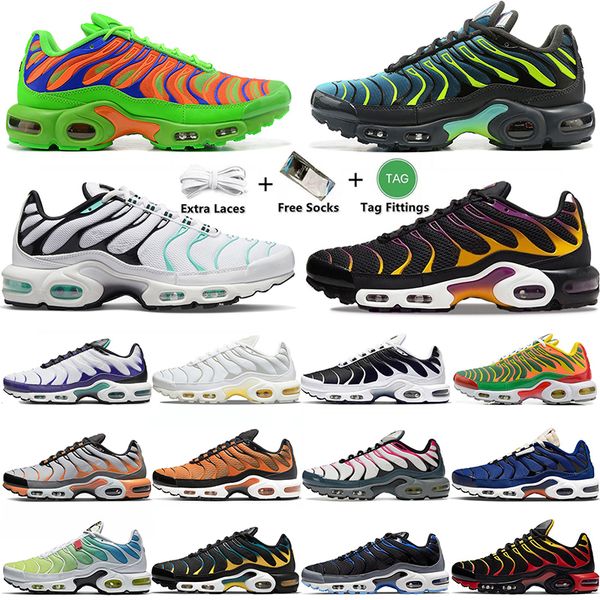 

terrascape plus tn mens women running shoes airness reverse sunset gradient grape tn armax triple black all white hyper jade trainers sports, White;red