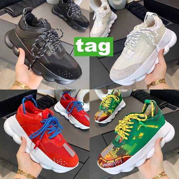 

fashion reflective height reaction sneakers men women casual shoes triple black white red yellow multi-color suede spotted new hop999