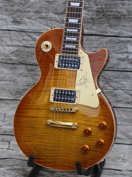 

custom electric guitarjimmy page no.1 rosewood fingerboard