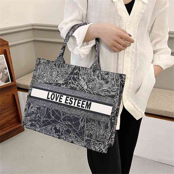 

shoulder bags 80% off hand tote women's canvas versatile one fashion