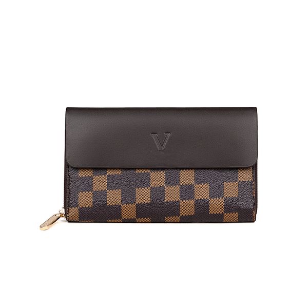 

wallets geometric luxury leather women long zipper coin purses tassel design clutch lady female money credit card holder clutch bag