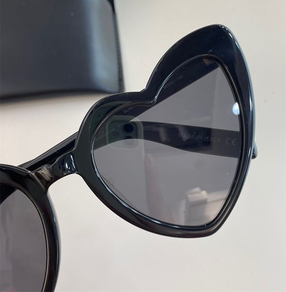 

sunglasses fashion designer 181 sunglasses for women acetate heart shape sun glasses summer avant-garde glamorous style anti-ultraviolet com, White;black