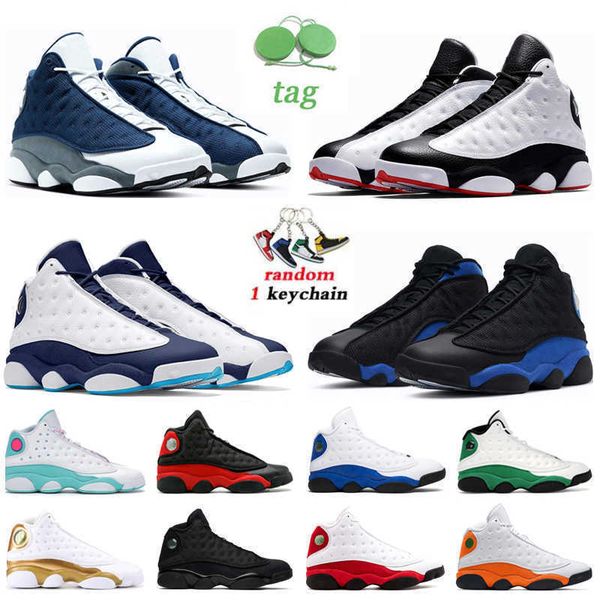 

13 13s men women basketball shoes dark powder blue flint chicago starfish lucky green womens mens outdoor sports sneakers trainers for man