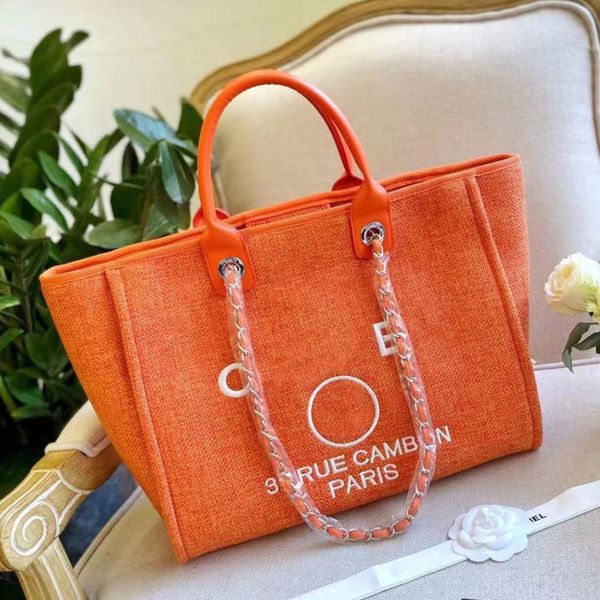 

fashion women's luxury handbags beach bags ch brand canvas embroidered label women packs evening bag classic big handbag designers larg