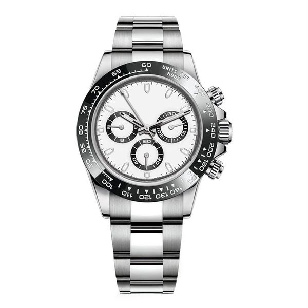 

luxury mens watches 116500ln 116500 designer watch montre de luxe automatic movement wristwatches ceramic bezel 316l steel no chro283s, Slivery;brown