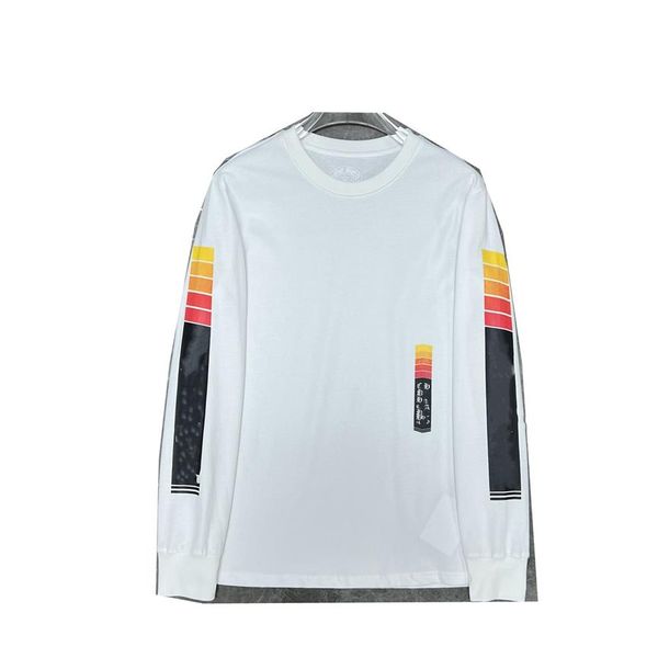 

2022men's hoodies & sweatshirts early autumn style european station loose fashion b round collar before and after letters medium-long s, Black