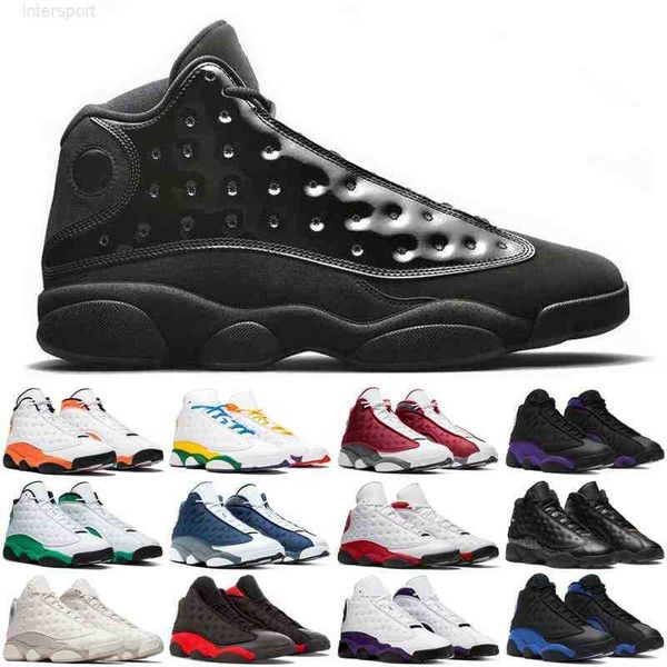 

13 13s men basketball shoes obsidian red flint court purple hyper royal gold glitter starfish mens trainers sports sneakers for man