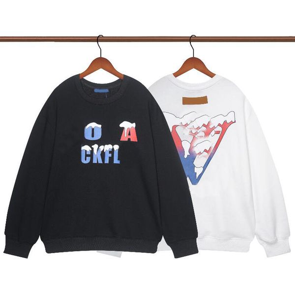 

mens hoodies sweatshirts jumpers fashion v letter print embroidery long sleeve pullover man casua clothing, Black