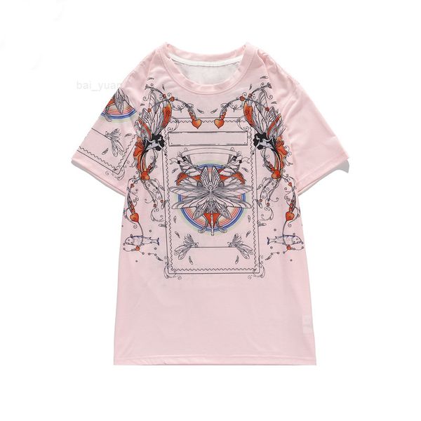 

pink tee fashion men designer t shirt luxury neutral printing short, White;black