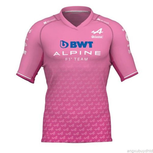 

summer formula 1 t shirt bwt alpine f1 gp austria 2022 t-shirt for men new short sleeve fan type blouse, White;black